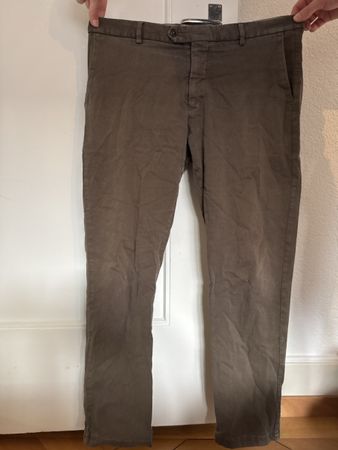 Hose Boggi Milano braun Grösse 52 gebrauchter Zustand