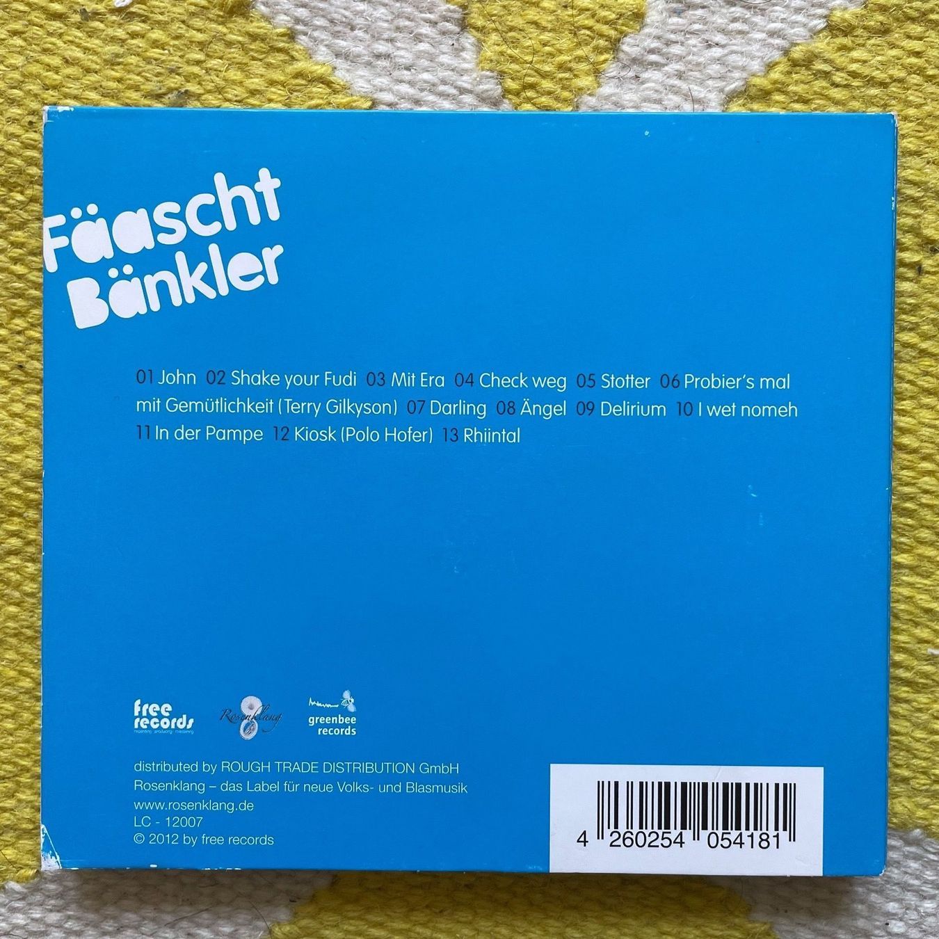 CD: FÄASCHT BÄNKLER-OAGASENN (DIGIPACK) – Usato da Rorschacherberg venduto da CD-Roli 1