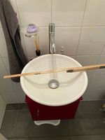 Lavabos et miroir de salle-de-bain