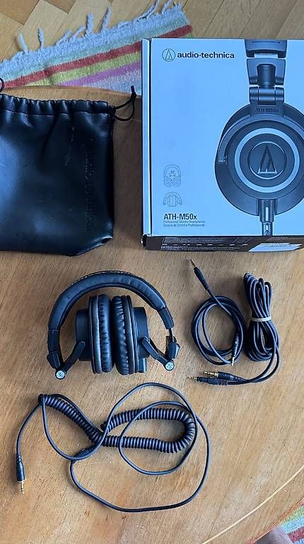 Cuffie: Audio Technica ATH-M50X – Nuovo e nell'imballaggio originale da Vevey venduto da xmathx1980 1