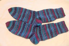 handgestrickte Socken  Grösse 42/43