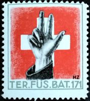 Soldatenmarke 2.WK, Ter Füsilier Bat 171, Wi Ter 331