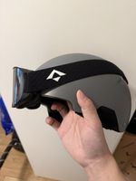 Wedze ski helmet + goggles