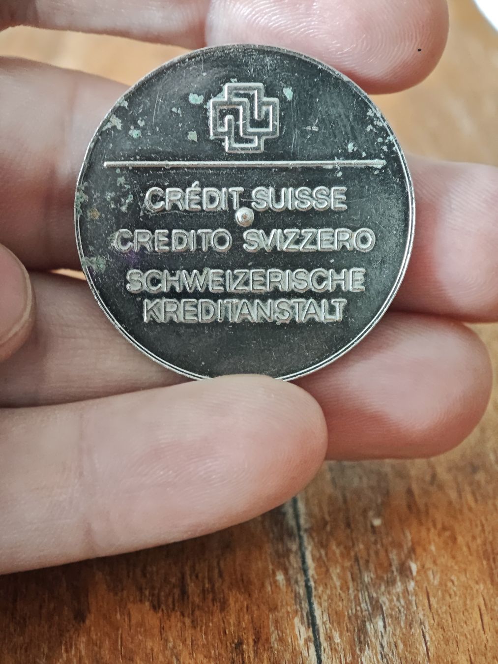 Tutti le monete: Medaille der ehemaligen Schweizerischen Kreditanstalt CS – Usato da Gelterkinden venduto da MYSTOREFORYOU4460 1