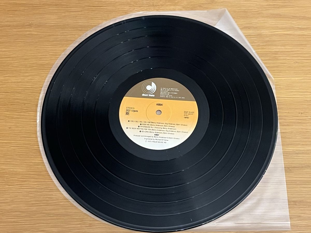Dischi in vinile: ABBA Same Lp Japan (table cover) – Usato da Basel venduto da Vinyloase 6