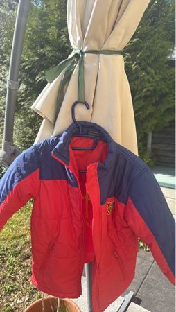 FCB Winterjacke für Kinder, Grösse 122, guter Zustand!