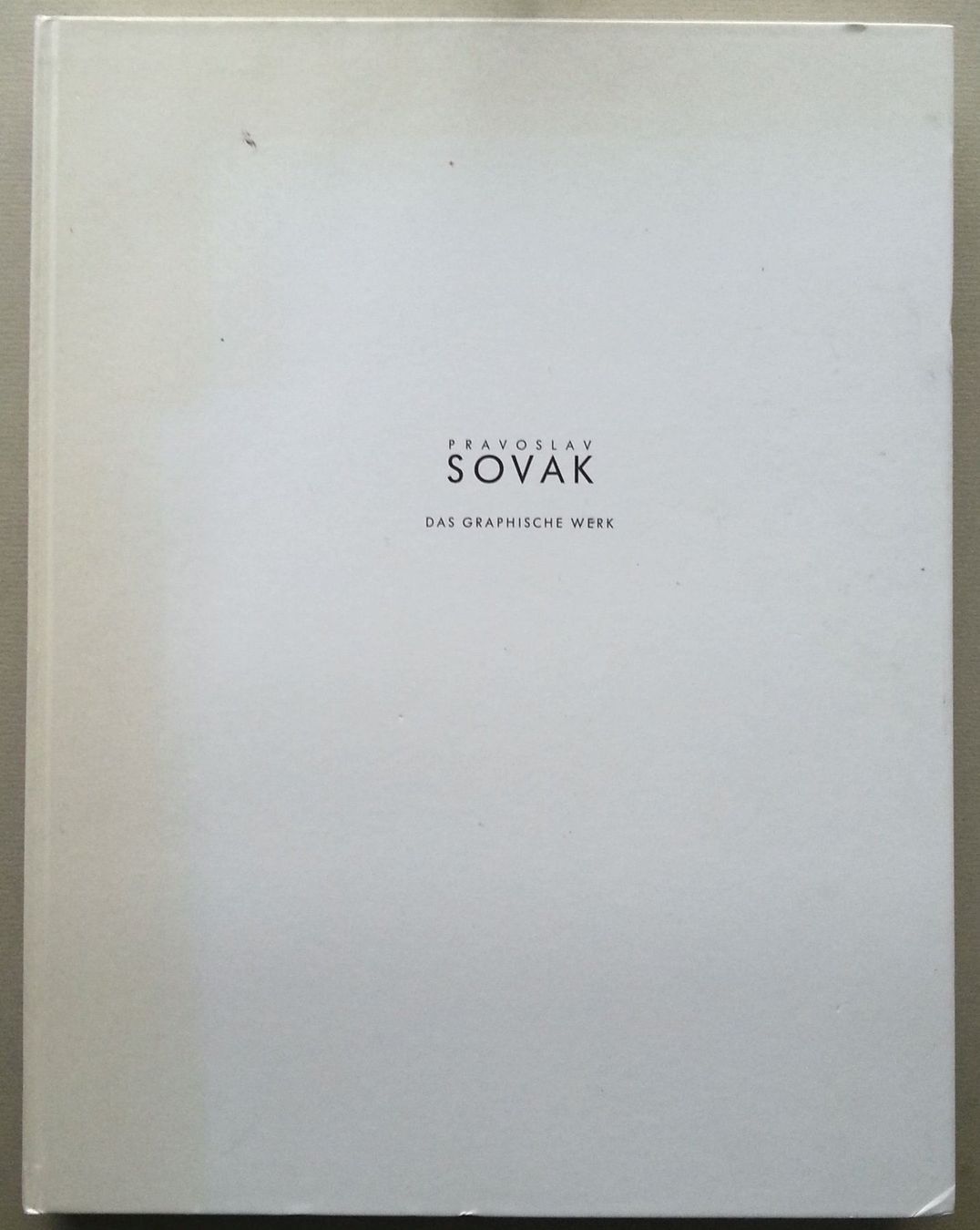 Bücher: Pravoslav SOVAK - das graphische Werk - Radierungen, 1994 – Gebraucht aus Oberriet SG von ganesh435 1