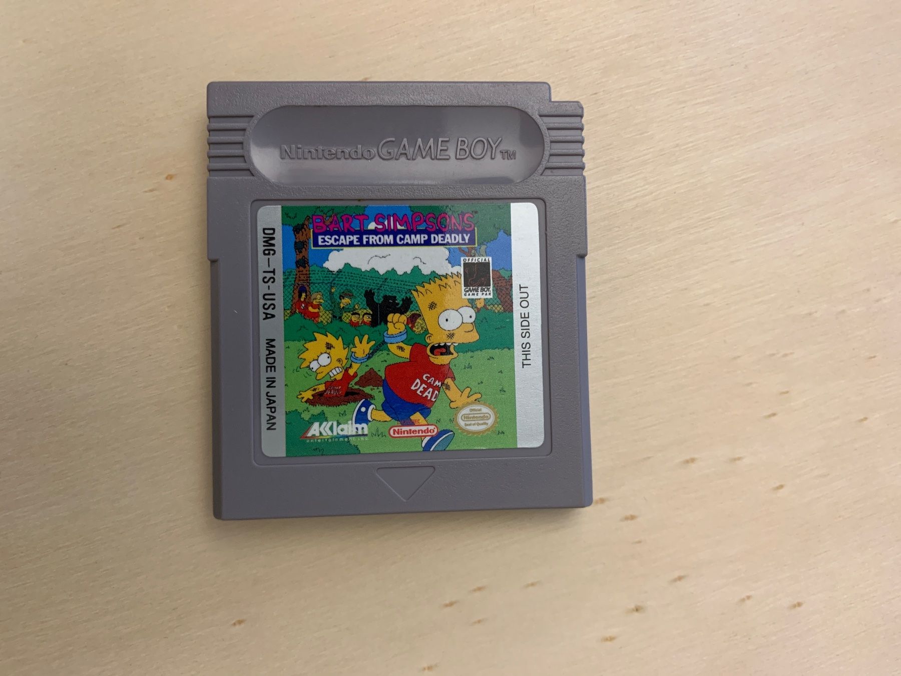 Spiele: Bart Simpson für Gameboy – Gebraucht aus Gebenstorf von RetroFuture