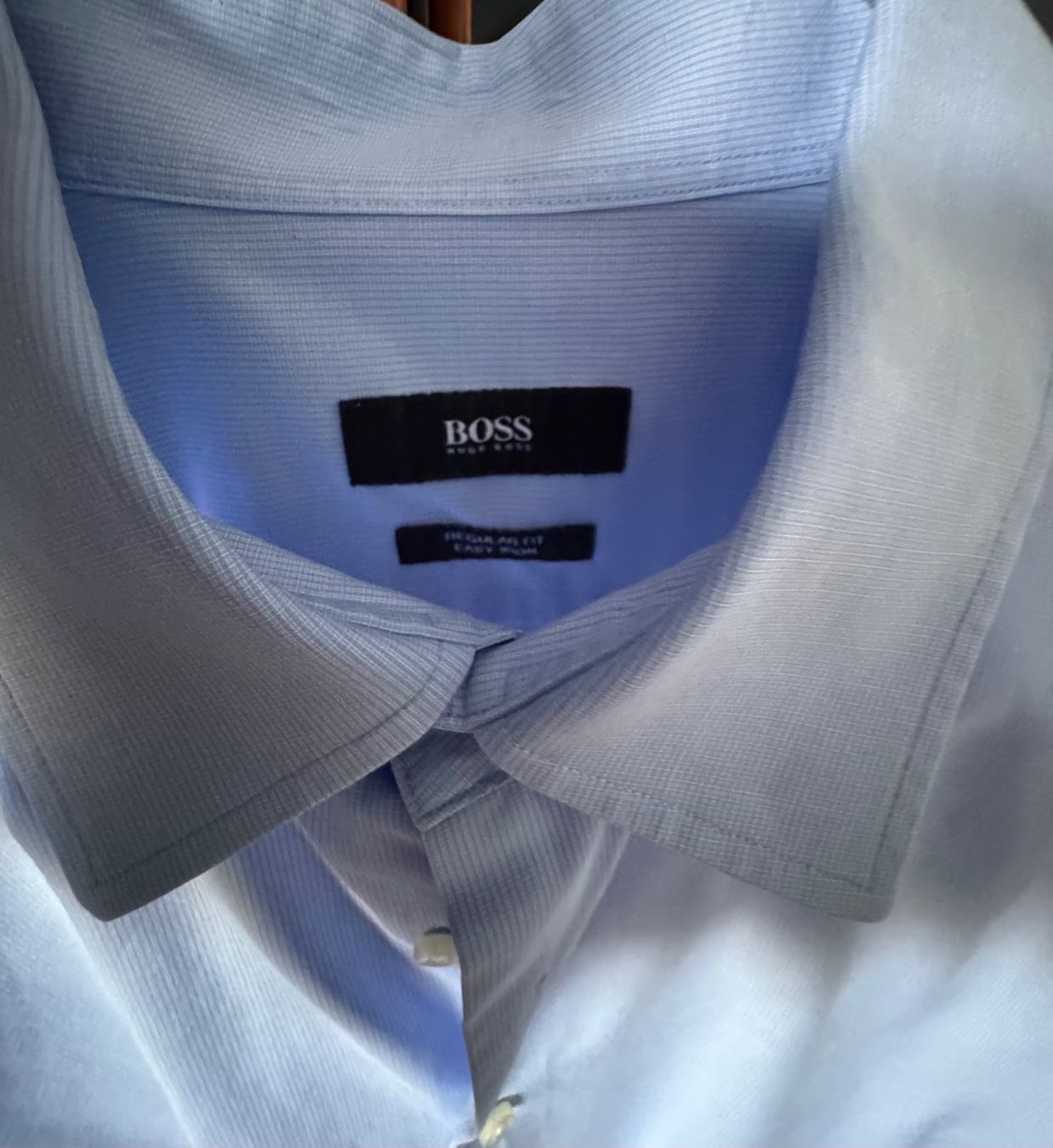 Hugo Boss Camicie: Hemd BOSS Regular Fit hellblau Grösse L neuwertig – Nuovo (secondo la descrizione) da Chur venduto da tan_qx6b 1