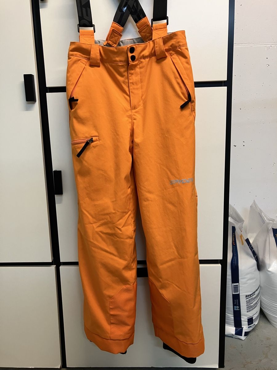 Spyder Pantaloni: Spyder - pantalon de ski enfant orange – Usato da Vich venduto da SophieCo 1