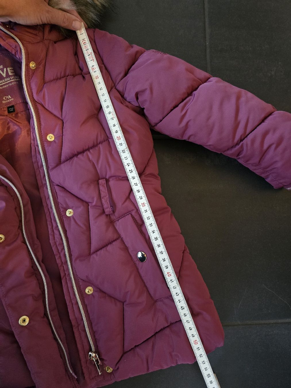 C&A Jacken & Mäntel: C&A Winterjacke Mädchen, Grösse 116 – Gebraucht aus Unterentfelden von Panda-87 5