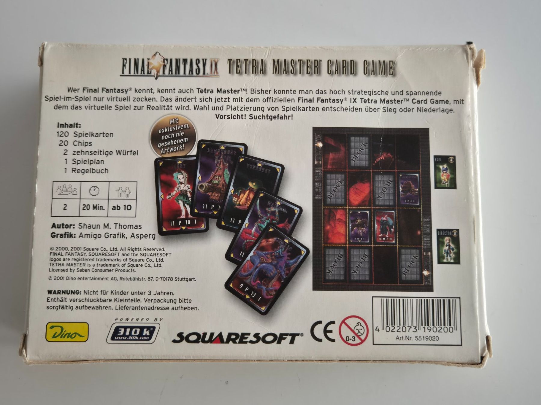Final Fantasy IX 9 Tetra Master Card Game Rarität (Gebraucht) in Zürich ...