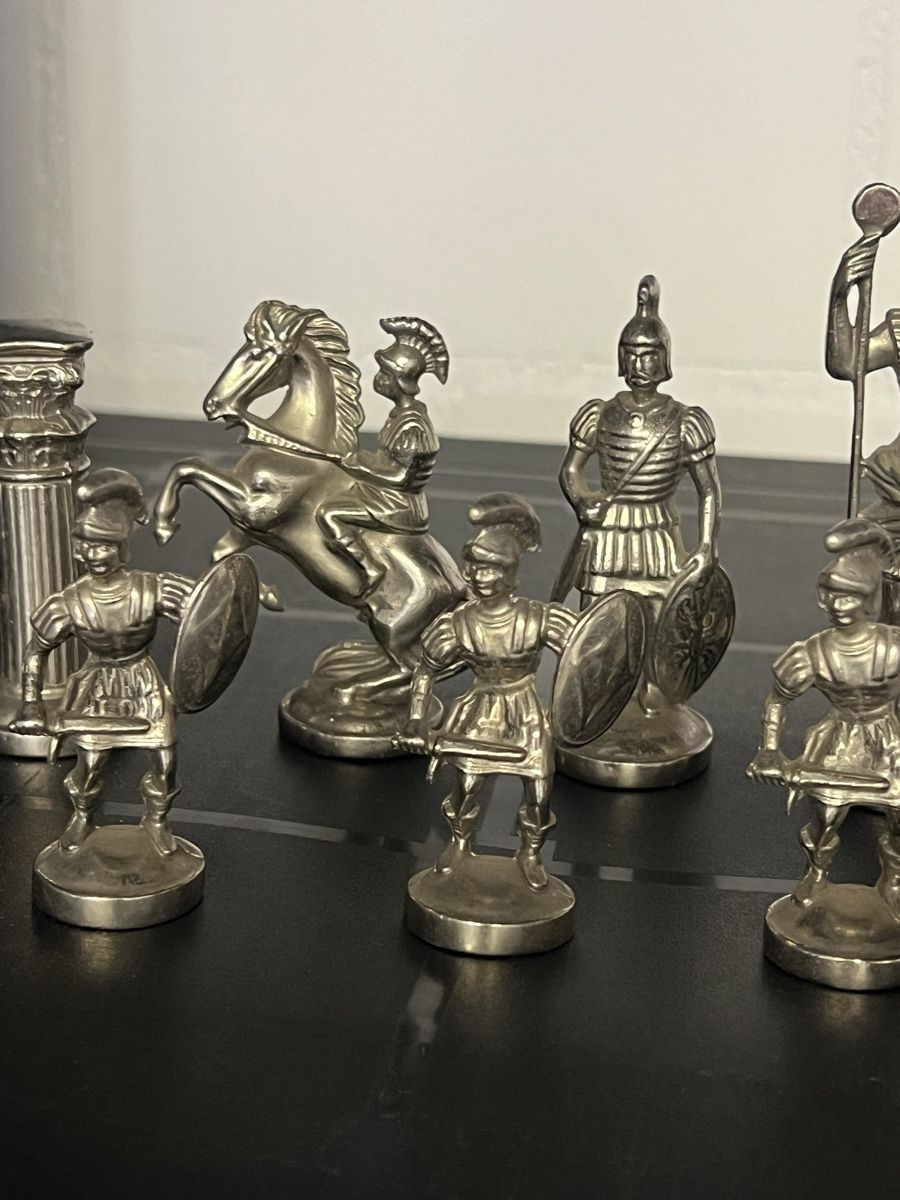 Giochi: Schachfiguren aus Zinn – Usato da Seon venduto da Sunny-Schmuck78 3