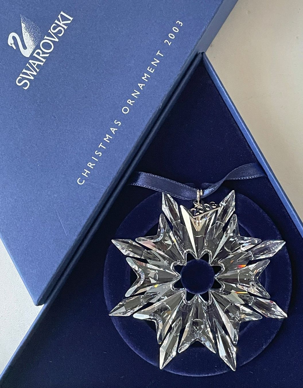 Swarovski Tutte le decorazioni: Swarovski-Stern 2003 – Nuovo e nell'imballaggio originale da Chur venduto da elifornico 1