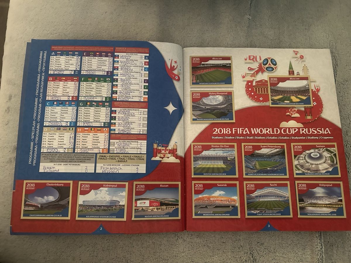Panini Album: Panini Album Wm 2018 – Nuovo (secondo la descrizione) da Binningen venduto da Flagello 2