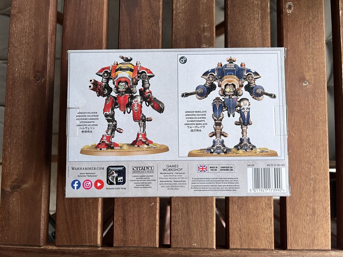 Kit di modellismo & Modellini statici: Warhammer 40k Schwertknappen Imperial Knights – Nuovo (secondo la descrizione) da Bülach venduto da chevelle77 1