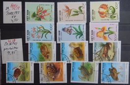 Vietnam Nord ex. Kat. 2036-2093 **/gest. Kat. 15 Euro