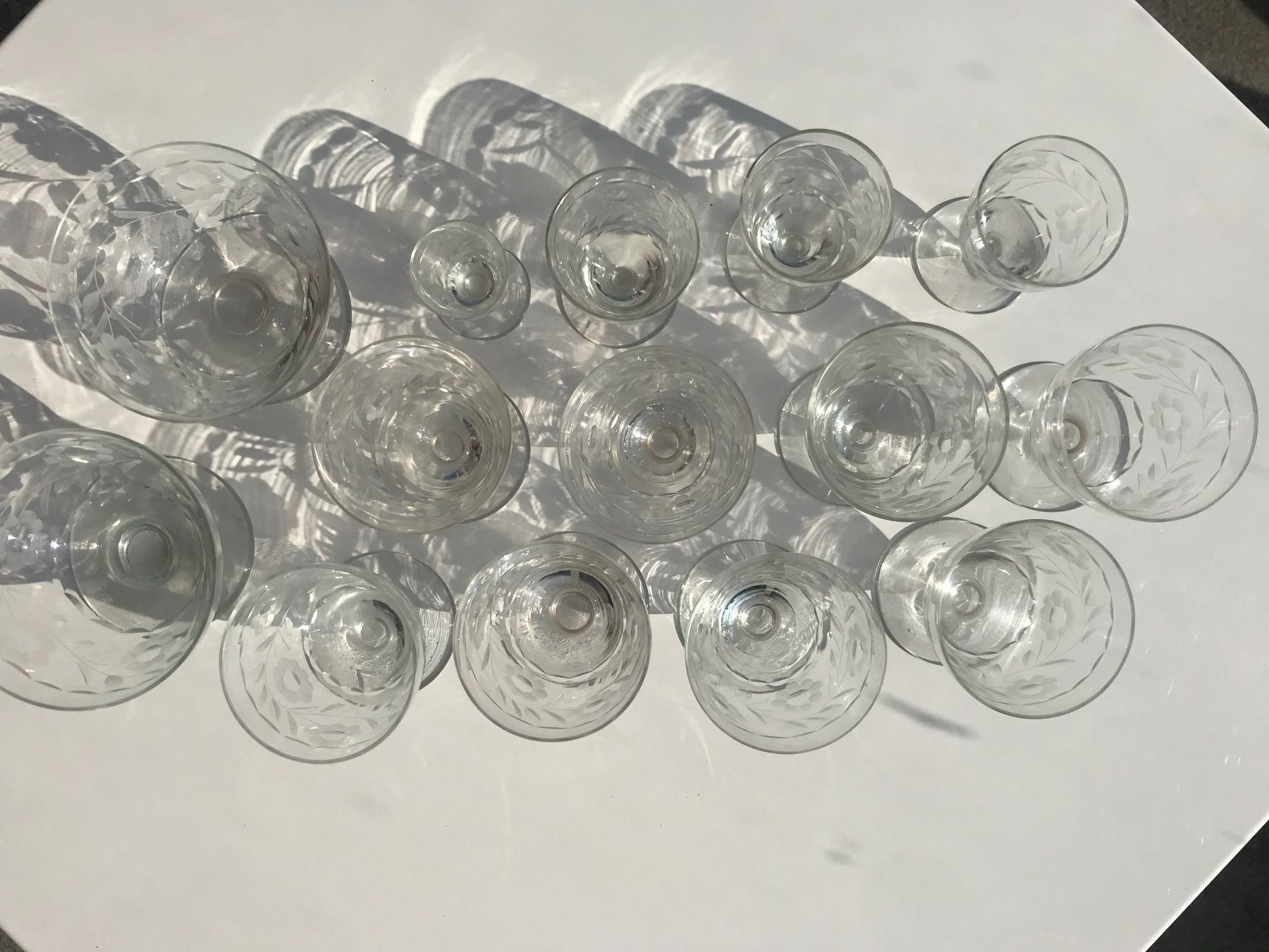 Gläser: 14x Vintage Gläser 100 Jahre+ – Gebraucht aus niederbipp von Esbenz 3