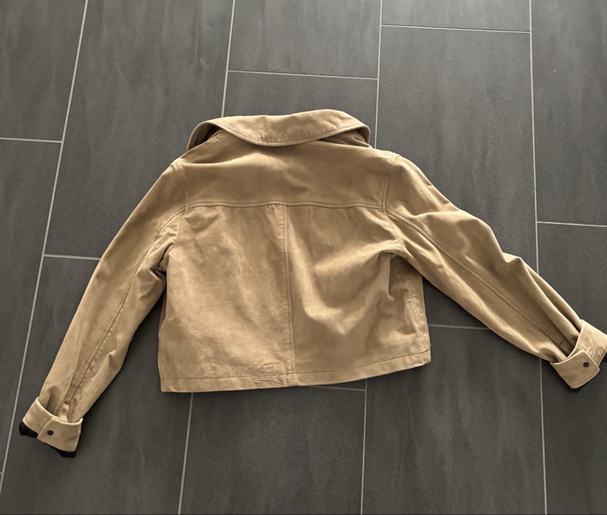 Zara Giacche: Beige Lederjacke – Nuovo e nell'imballaggio originale da Kreuzlingen venduto da MFabiana 2