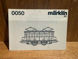 Märklin 0050 (nur) Beschreibung, H0