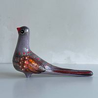 Papier Mâché Bird sculpture / Mateos Tonala 1970s