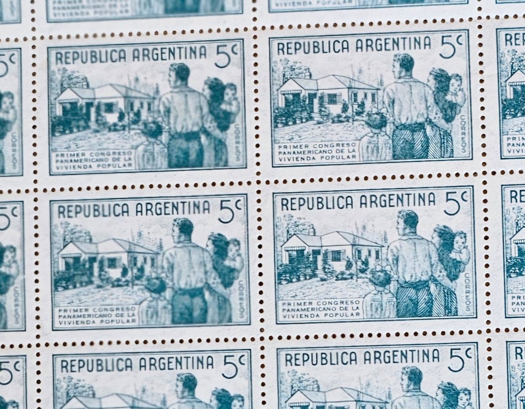Tutti i francobolli: Argentina - 16 Marken Bogen ** 1939 – Nuovo (secondo la descrizione) da Les Valettes venduto da Nuba1 1