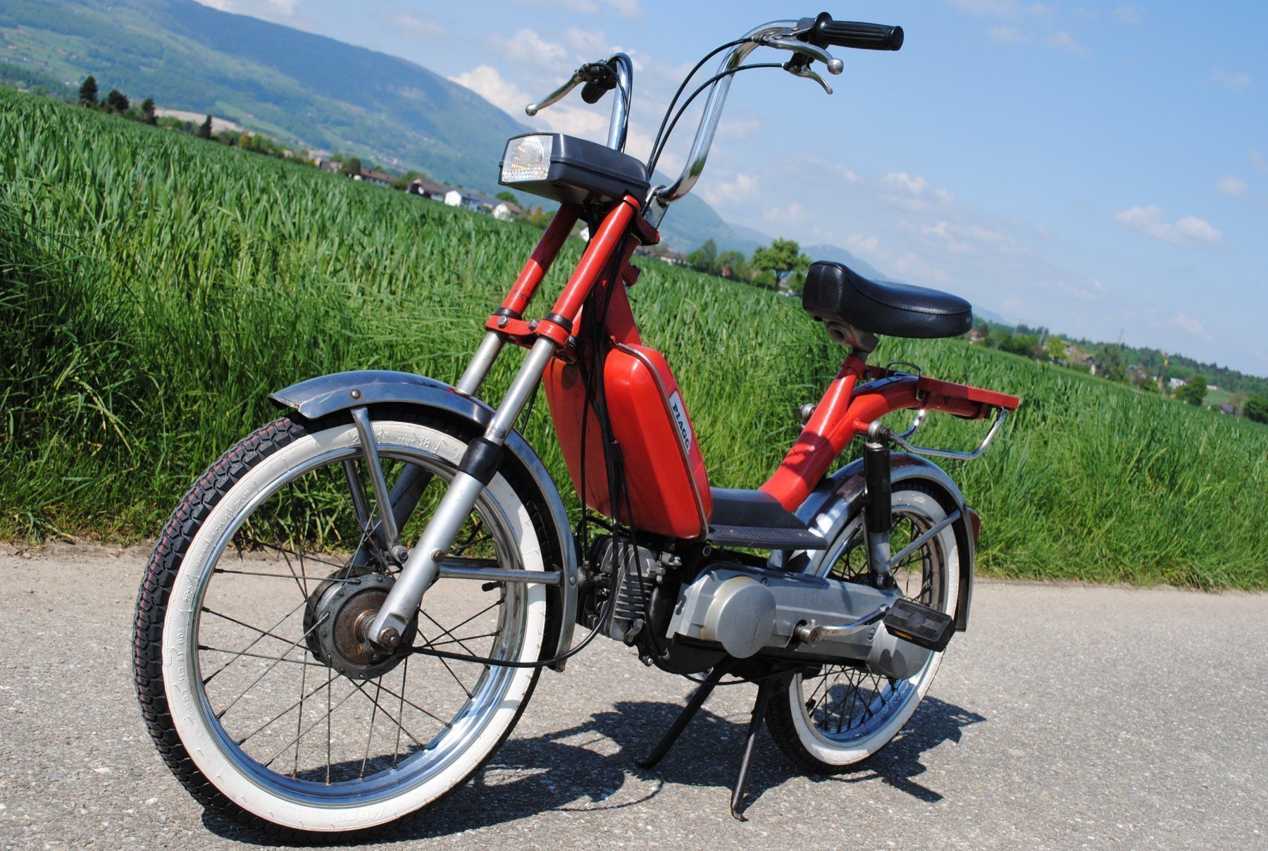 Piaggio Ciclomotori: Piaggio Bravo Oldi Oldtimer original Rot Mofa Töffli – Usato da Subingen venduto da Baergarage 6
