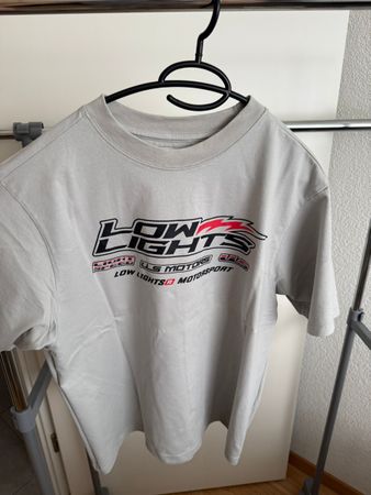 Lowlights T-Shirt Grau, Grösse M - Motorsport Design!
