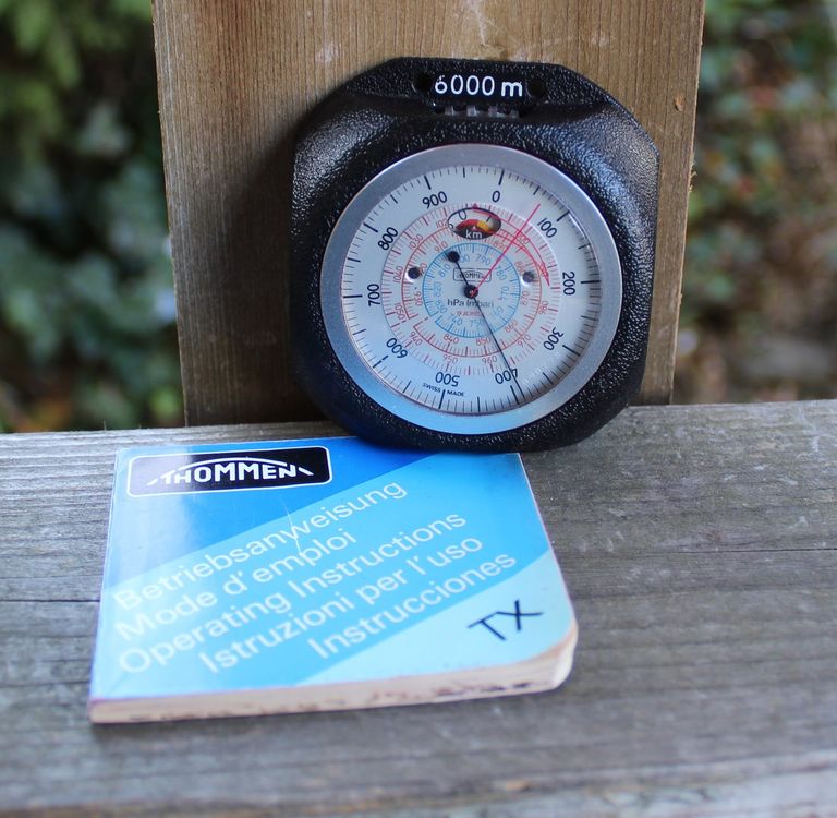 Thommen Classic Höhenmesser Altimeter Barometer 6000m Kaufen auf Ricardo