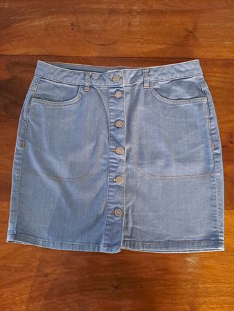 Second Female Jeansrock A-Linie M (38) Sommerlich & Cool