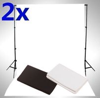 2er Foto Hintergrund Fotostudio Leinwand