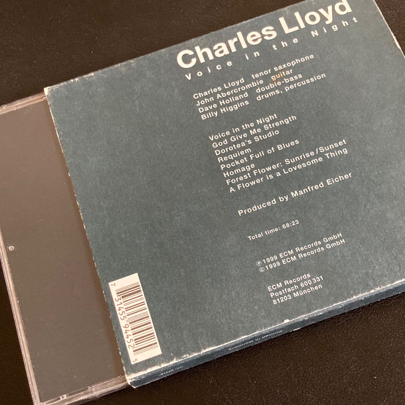 CD: Charles Lloyd - Voice In The Night – Usato da Bern venduto da Ntsamina 2
