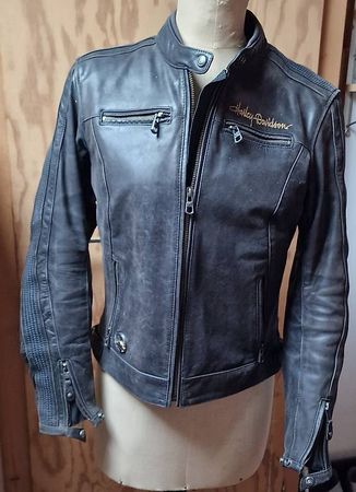 Veste moto cuire Harley-Davidson 