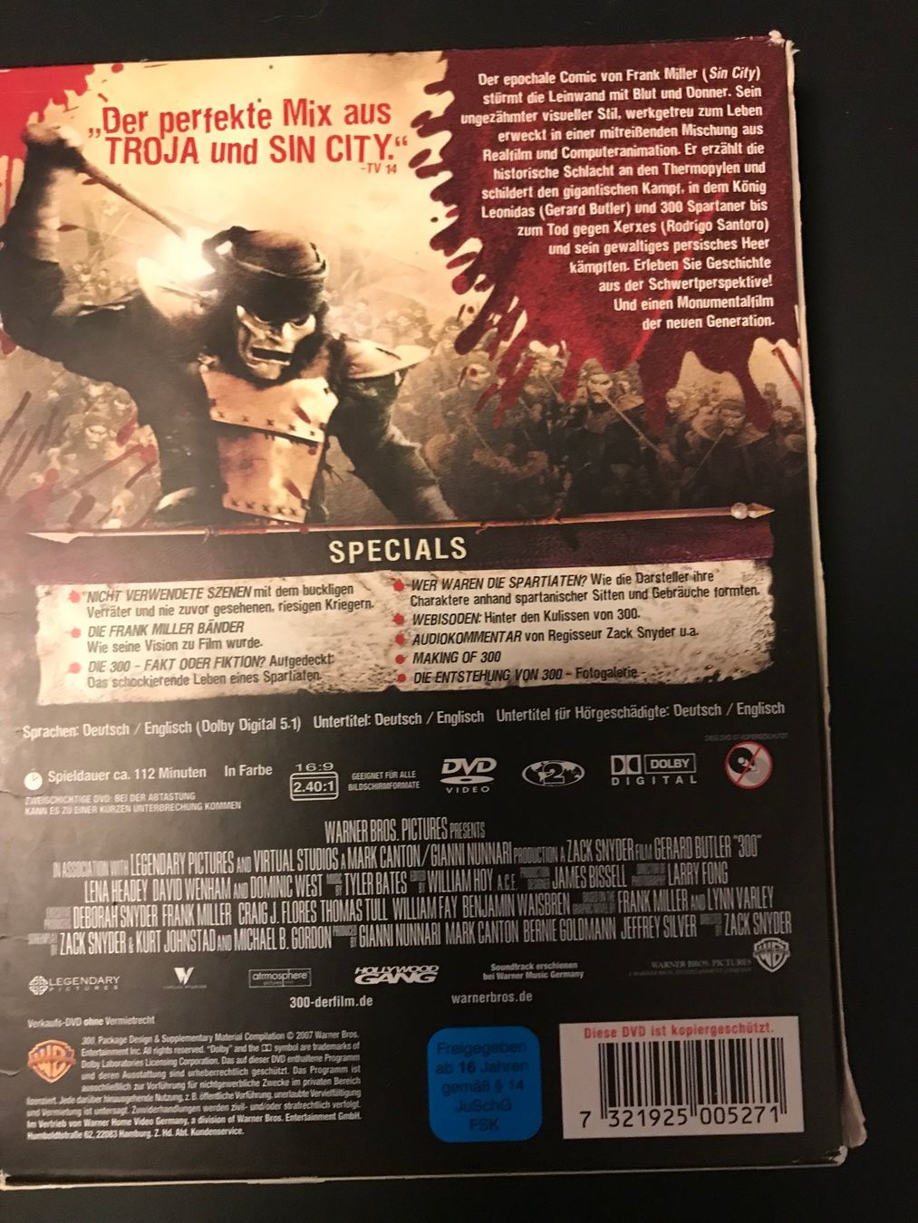 Tous les DVDs: 300 - 2 Disc Special Edition – D'occasion à Freudwil par Feenland2010 2
