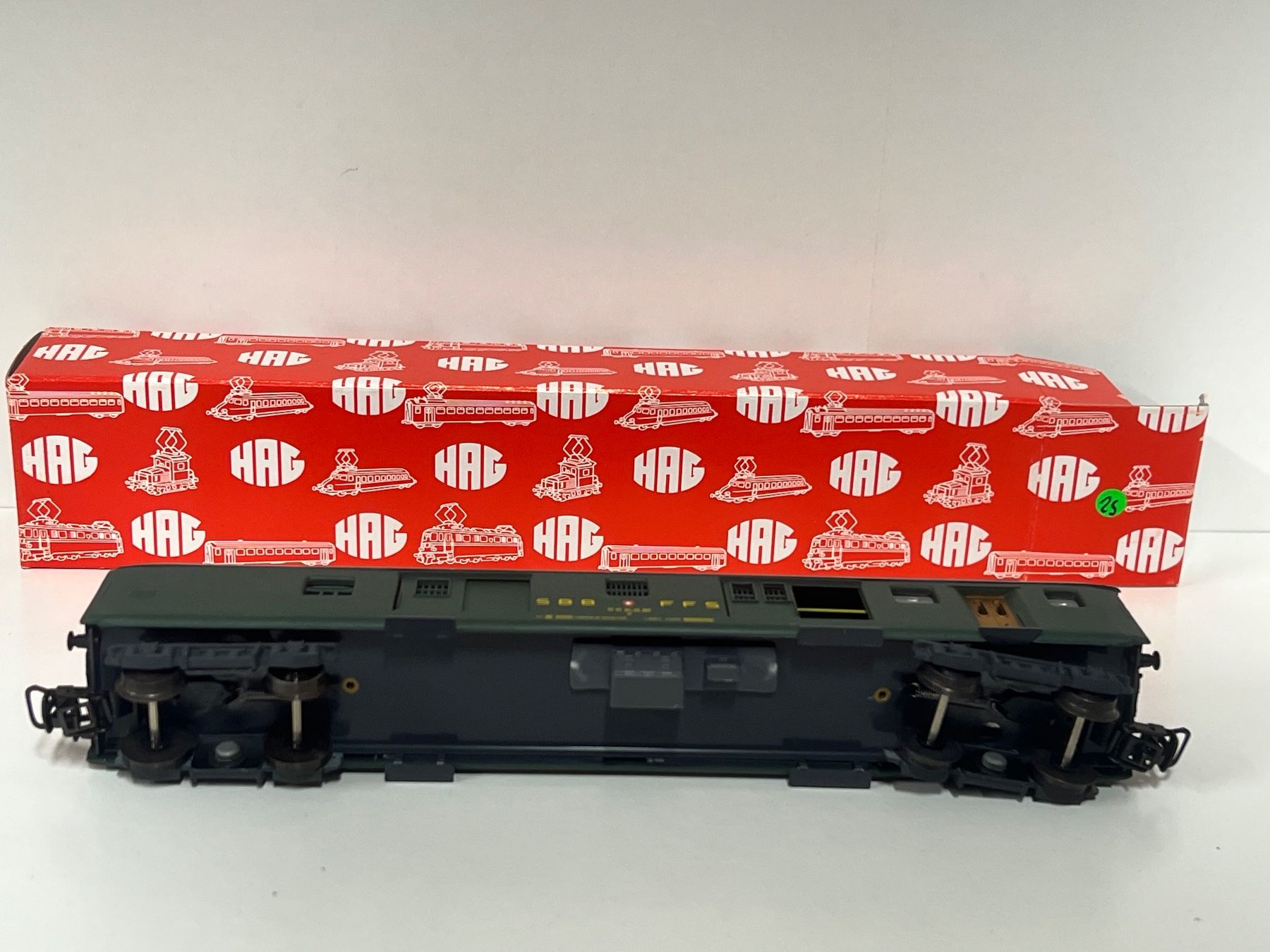 Hag Modellini di ferrovie: HAG H0 SBB Gepäckwagen – Usato da Geroldswil venduto da TopTrain54 5