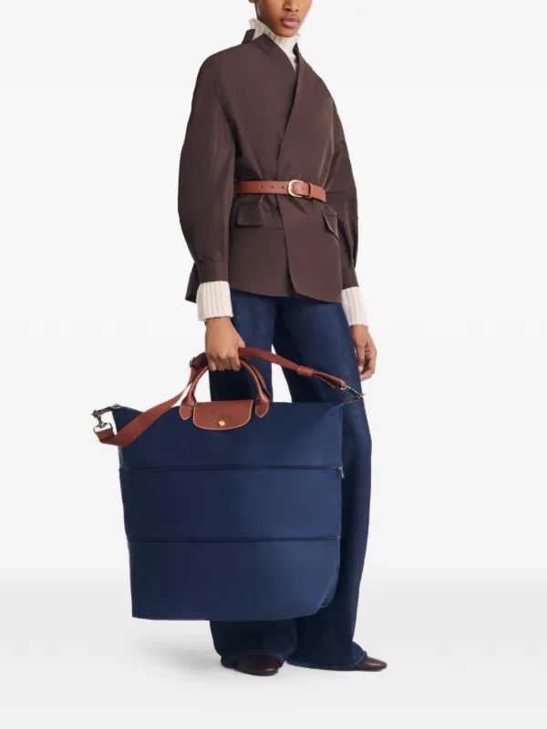 Longchamp Borse: LONGCHAMP erweiterbare Le Pliage Reisetasche NP250,- – Nuovo (secondo la descrizione) da Degersheim venduto da Starkigel 1