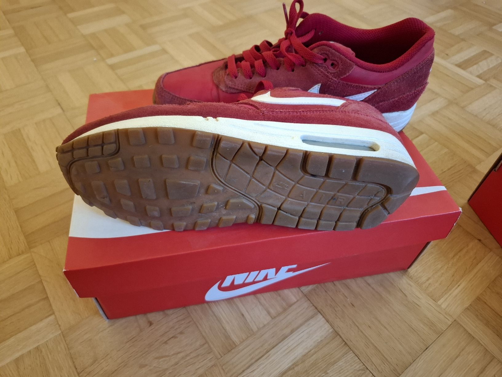 Nike Scarpe da uomo: Nike Air Max 1 Gym Red 42.5 2014 – Usato da sissach venduto da maa_57j5 2