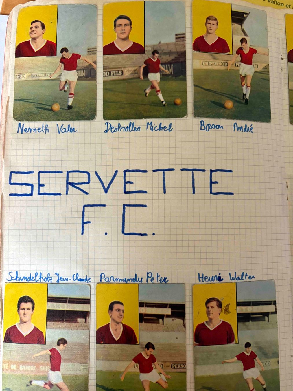 Vignette autostradali: Vignettes de foot très anciennes – Usato da MARTHERENGES venduto da syfrey 4