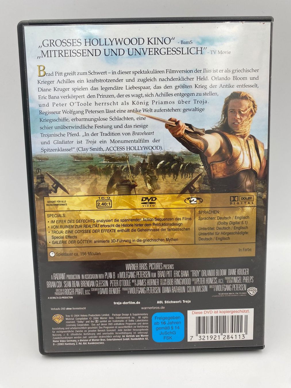 Tutti i DVDs: TROJA - Versand A-Post nur CHF 2.50! – Usato da Siblingen venduto da the_92m7 1