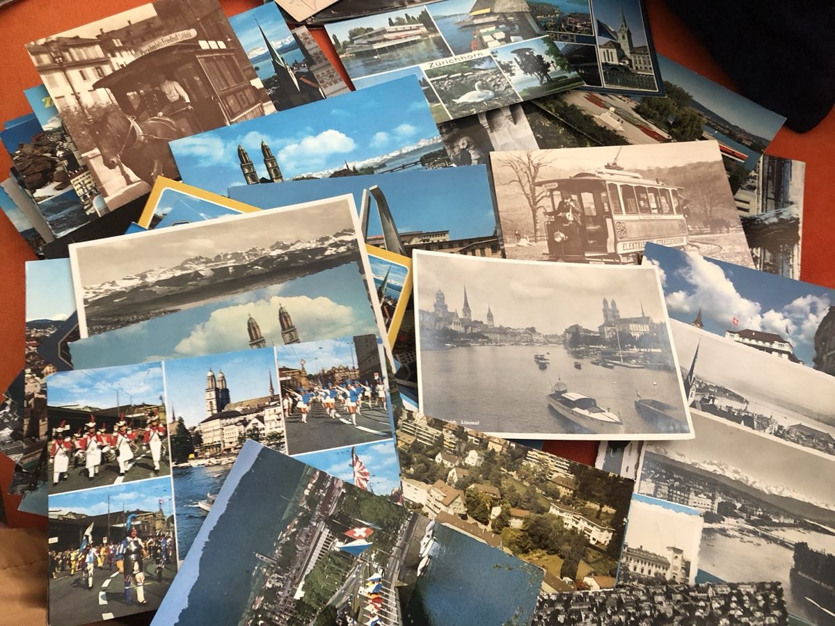Ansichtskarten: 100 Ansichtskarten ZÜRICH + 50 weitere – Gebraucht aus Lufingen von Rac0 1