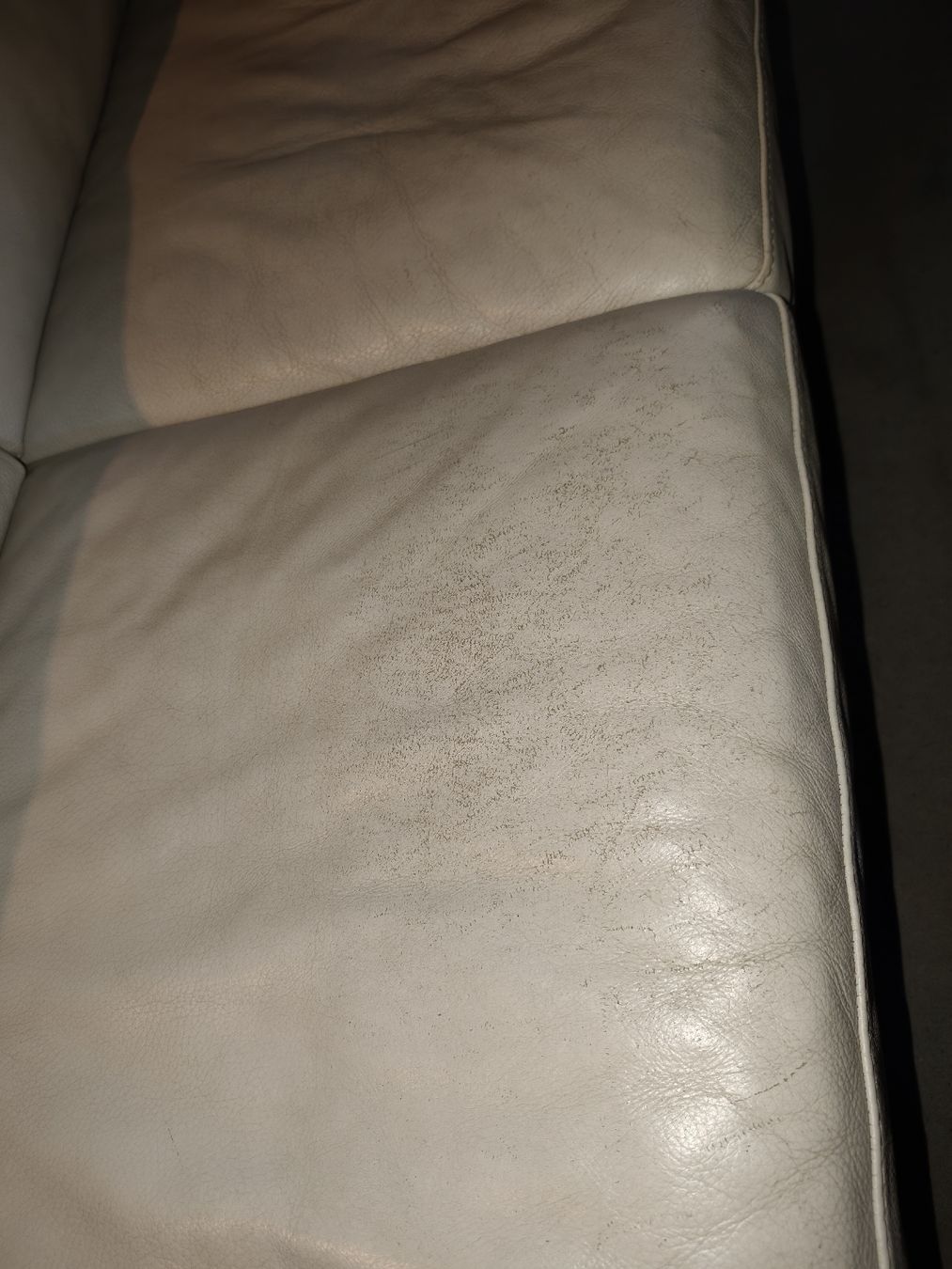 Divani: Kunstleder Sofa+Sessel in weiss, Gratis! – Usato da Elgg venduto da AlexanderH2002 1