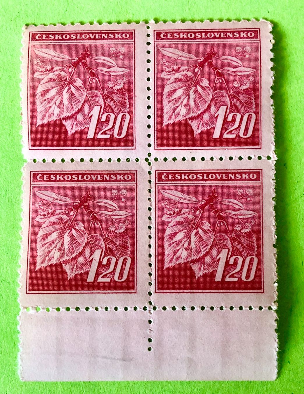Tutti i francobolli: Briefmarken aus Tschechoslowakei Ungestempelt  – Usato da Aarau venduto da Angi-007
