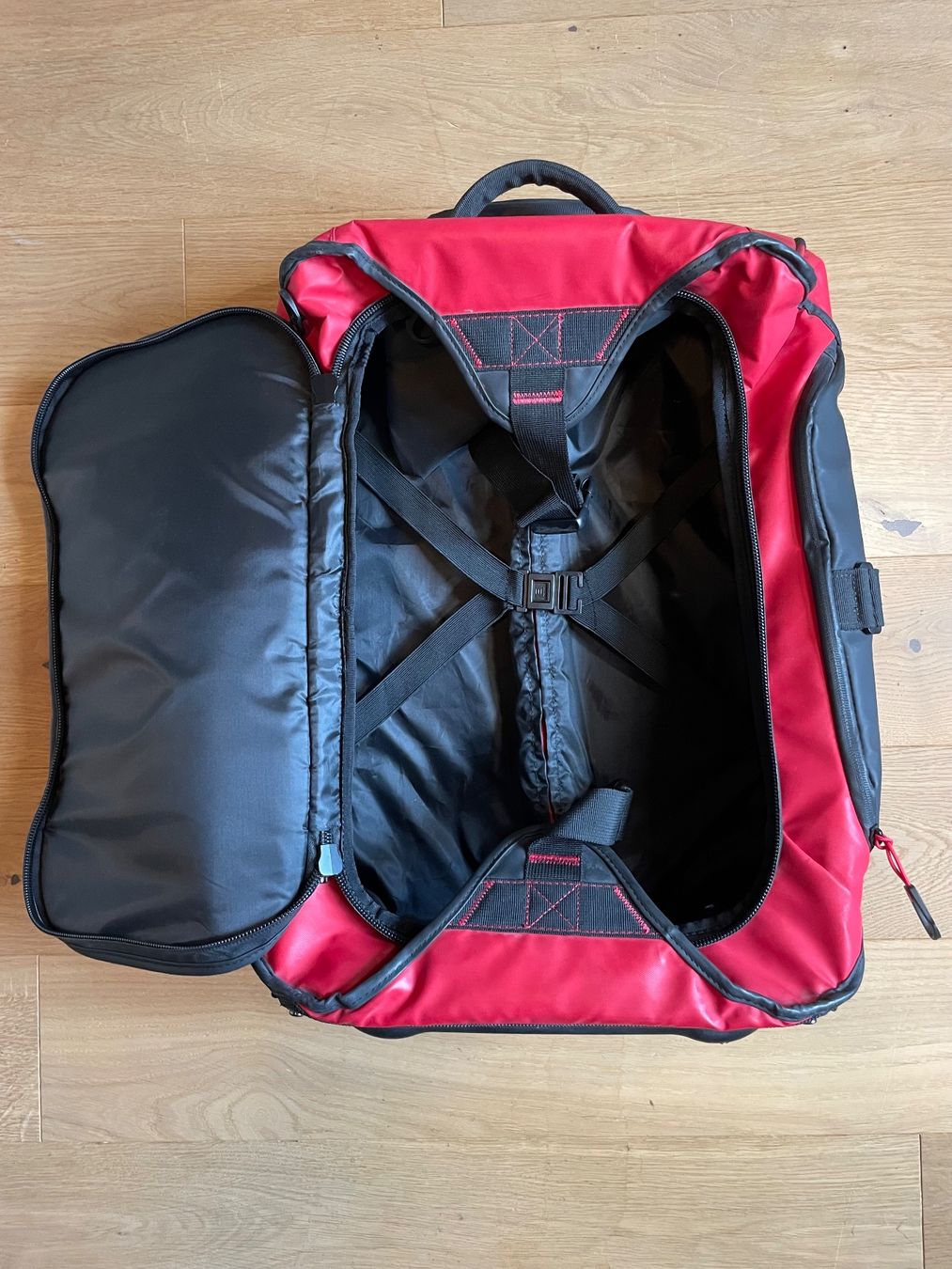 Samsonite Reisekoffer: Samsonite Trolley wasserfest Reisetasche Rollkoffer Rot – Gebraucht aus Bubikon von SwissSecondLife 3