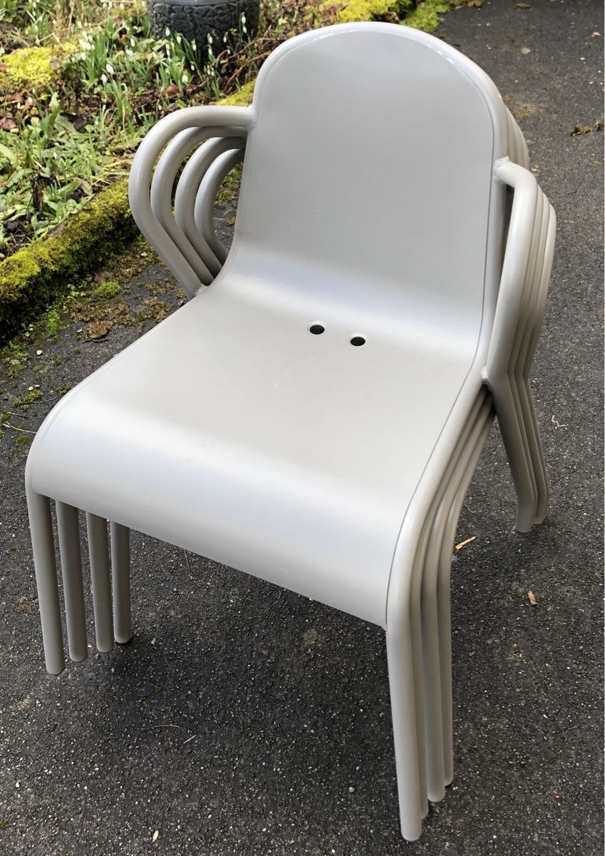 Ikea Sedie: 4 Gartenstühle, stapelbar, stabil & leicht – Usato da Römerswil LU venduto da Icehead 1