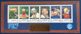 1998  / Alderney ( GB ) 21 Jahre Taucherverein Block 4 **