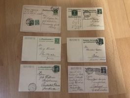 Alte Antwortkarten, über 100 jährig;Tenigerbad