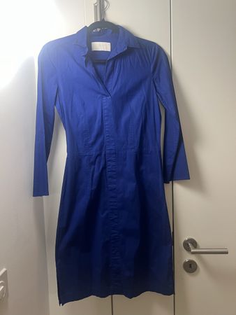 BOSS Hugo Boss Kleid Kobaltblau / Royalblau Gr. 32 / IT 36