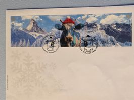 (629) Sonderumschlag Crypto Stamp CHLI2.0 Edition „Blau“