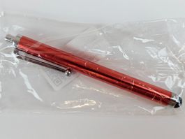 Touchscreen-Stift/Touchpen/Stylus (Rot/Hellrot) NEU in OVP!