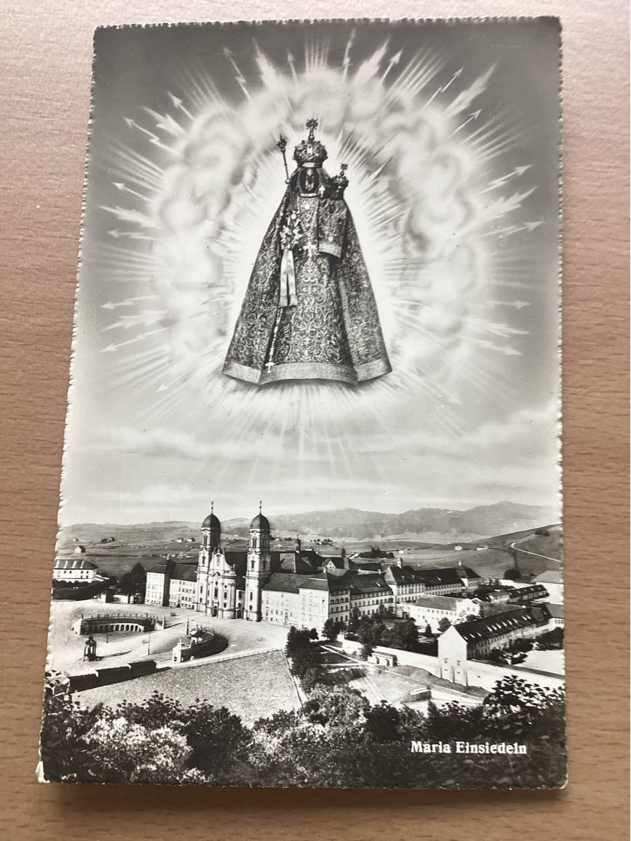 Cartoline postali: AK Maria Einsiedeln – Usato da Wassen UR venduto da SABDOM